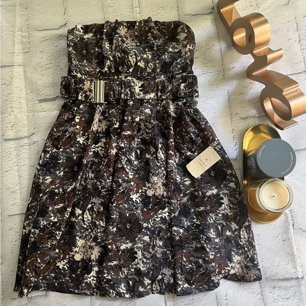 Twenty One strapless belted dress